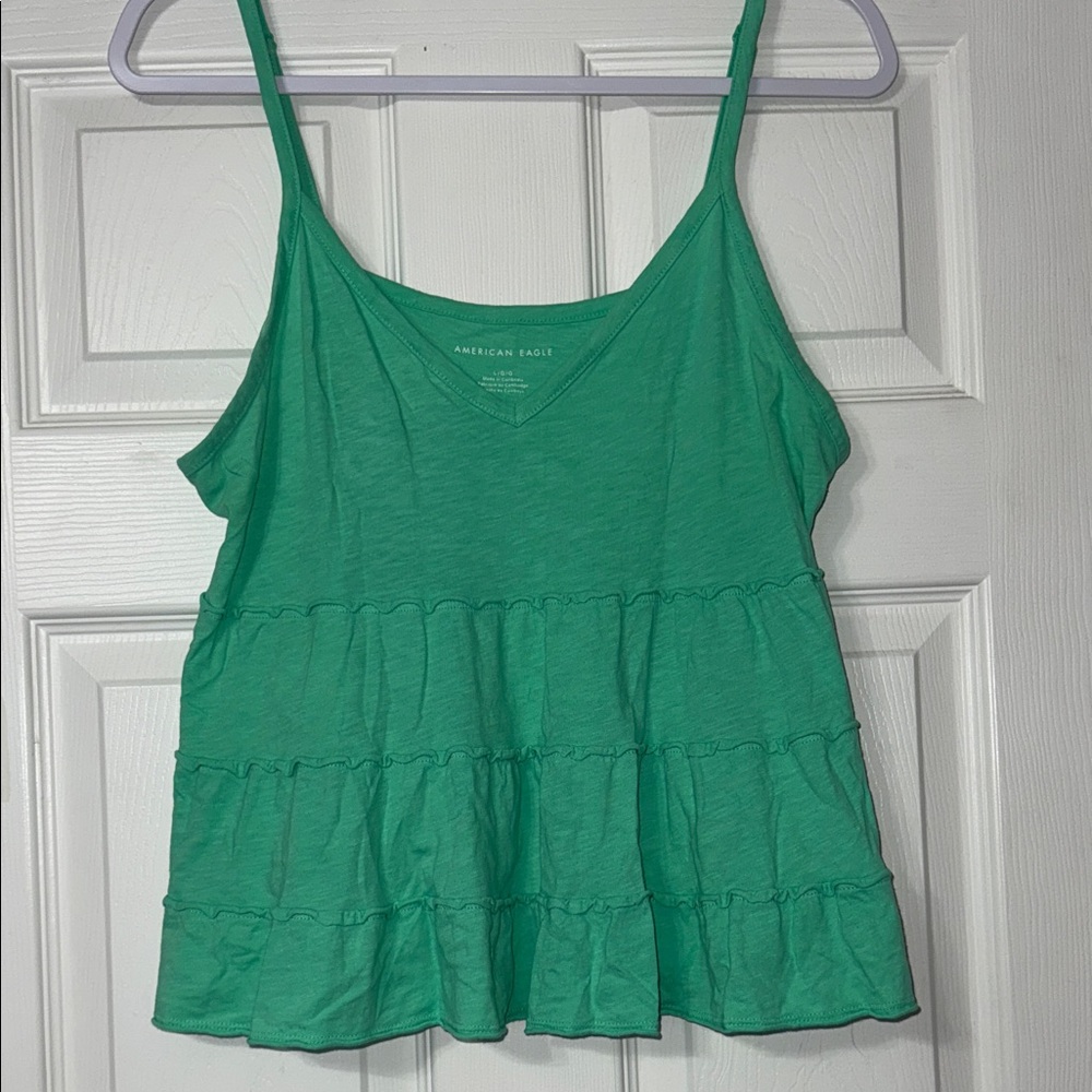 American Eagle Outfitters Vibrant Green Camisole